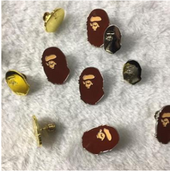 BAPE Monkey Brooch Pin - Decorative Badge